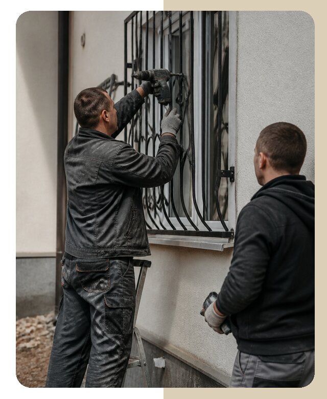 Установка наружных решеток в Луге от 5052 р. | ДвериЛегко-Лга